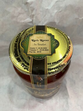 Petekli Karakovan Kaçkar Balı 1 Kg - Thumbnail